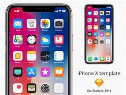 Image result for iPhone X App Template