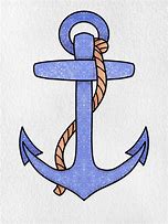 Image result for Simple Anchor Sketch