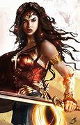 Image result for Wonder Woman Canvas Art