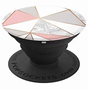 Image result for Pink White and Rose Gold Hexagon Pop Socket Patterens