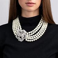 Image result for Clasp Flower Necklace