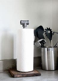 Image result for DIY Industrial Paper Towel Holder