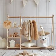 Image result for Wall Clothes Rack