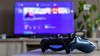 Image result for PS4 Gaming Setup with TV