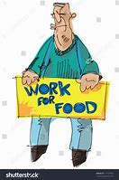 Image result for Will Work for Food Cartoon