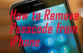 Image result for How to Delete Passcode On iPhone
