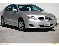 Image result for 2011 Toyota Camry Le Silver Woth Black Rims