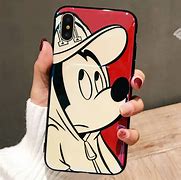 Image result for Mickey Mouse Phone Case On Blue iPhone