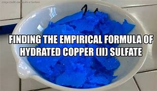 Image result for Copper II Sulfate Meme