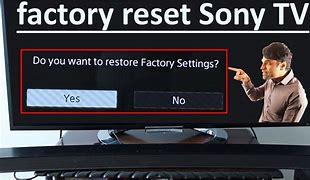 Image result for Sony 70 Inch TV Reset Code