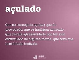 Image result for aculado