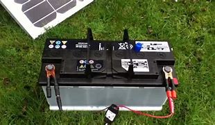 Image result for Solar Car Battery