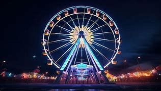 Image result for Ai Generated Black Ferris Wheel