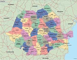 Image result for Romania Political Map