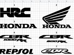 Image result for Honda Motorcycle Decals