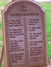 Image result for Ten Commandment Tablets Catholic