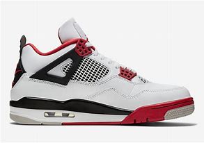 Image result for Real Jordan 4 Fire Red