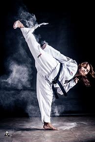 Image result for Women Martial Arts Side Kick