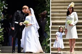 Image result for Princess Charlotte Dress Harry Wedding