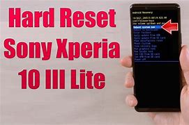 Image result for Sony Xperia Factory Reset Buttons