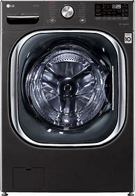 Image result for LG Black Steel Washer Dryer Front Loader