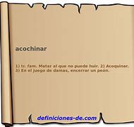 Image result for acochinar