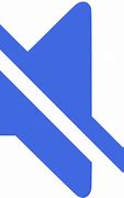 Image result for Blue Mute Icon