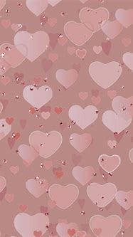 Image result for Cute Rose Gold Heart Wallpapers