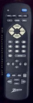 Image result for Zenith TV Remote Control Replacement