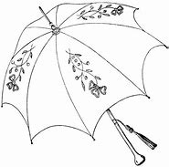 Image result for Vintage Clip Art Rain Umbrella