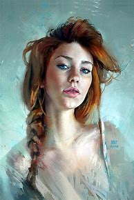 Image result for Digital Art Girl Portrait Painting