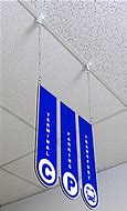 Image result for Drop Ceiling Sign Hanging Hardware