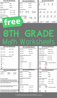 Image result for 6 Grade Math Practice