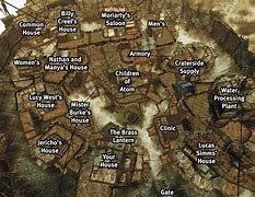 Image result for Fallout 3 Map with Locations