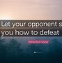 Image result for defeat opponent