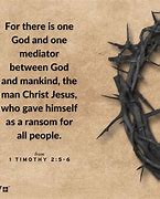 Image result for 1 Timothy 2:5-6