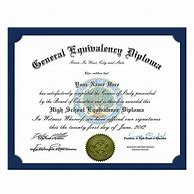 Image result for State of Ohio GED Certificate