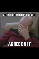 Image result for Choir Alto Memes