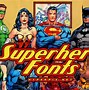 Image result for Super Hero Font