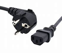 Image result for Computer Power Cord C13