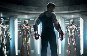 Image result for Iron Man Suite and without Suite