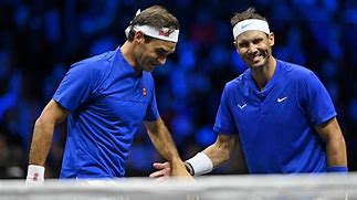 Image result for Nadal and Federer Playing Tennis On Water