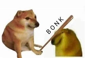 Image result for Bonk Meme Blank