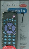 Image result for Zenith Universal Remote