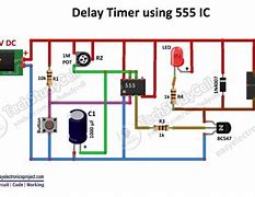 Image result for 555 Timer Relay Circuit