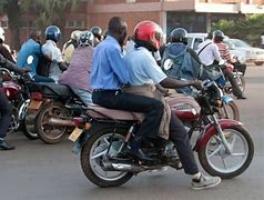 Image result for Boda Boda Riders with Luggage
