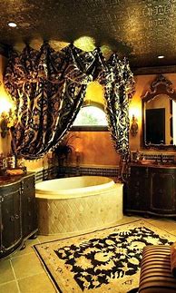 Image result for Gothic Bathroom Decor