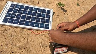 Image result for Charging AGM 7500 Batery with Solar Panels