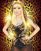 Image result for Nicki Minaj Barbie Drawing