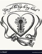 Image result for Key Unlocking Heart Drawing